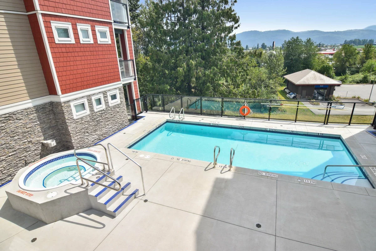 Hot Tub / Spa Photo of 410 2242 Whatcom Road, Abbotsford, BC