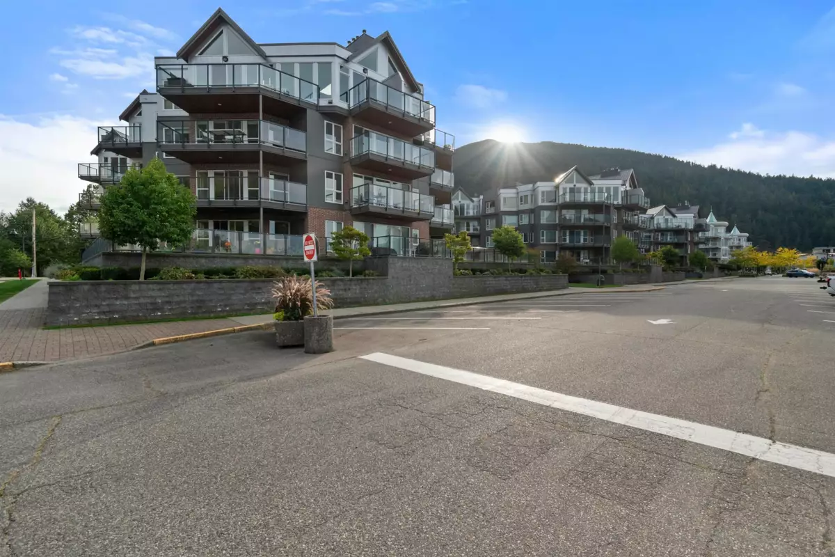 Aerial View of 317 378 Esplanade Avenue, Harrison Hot Springs, BC