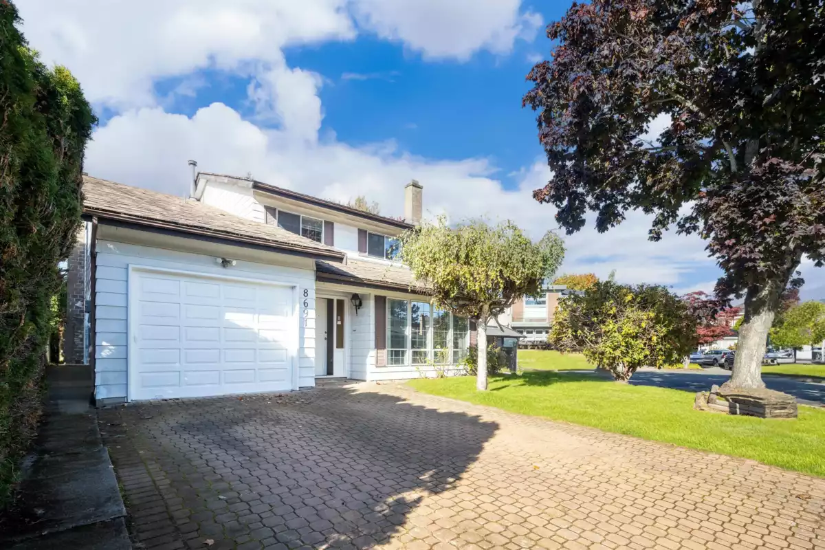 Exterior Front Photo of 8691 Doulton Place, Richmond, BC