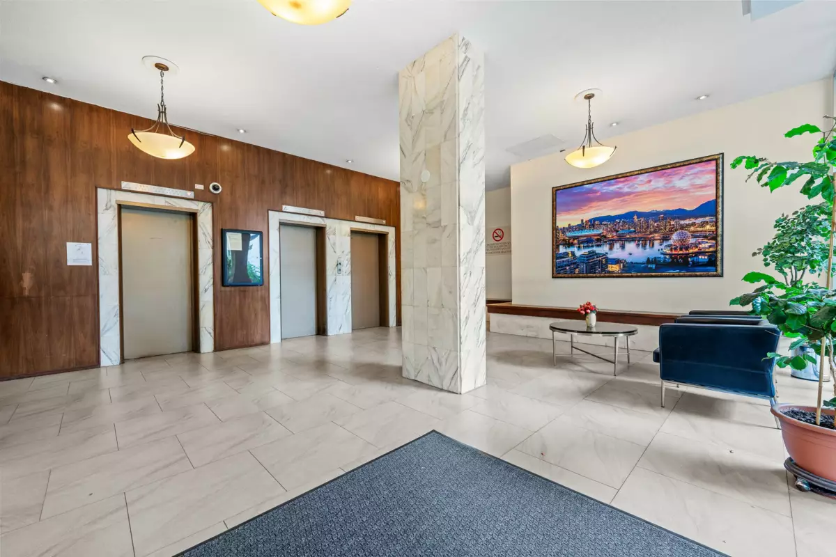 Aerial View of 2508 1850 Comox Street, Vancouver, BC