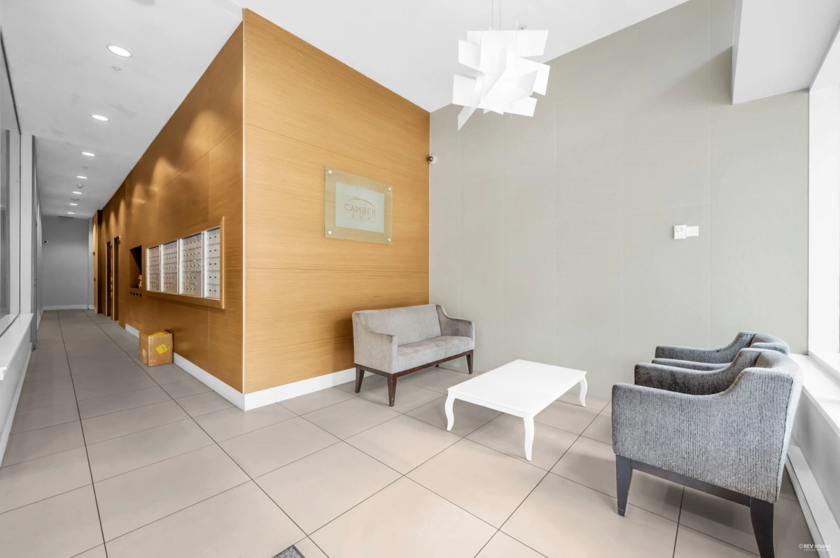 Exterior Rear Photo of 1505 7117 Elmbridge Way, Richmond, BC