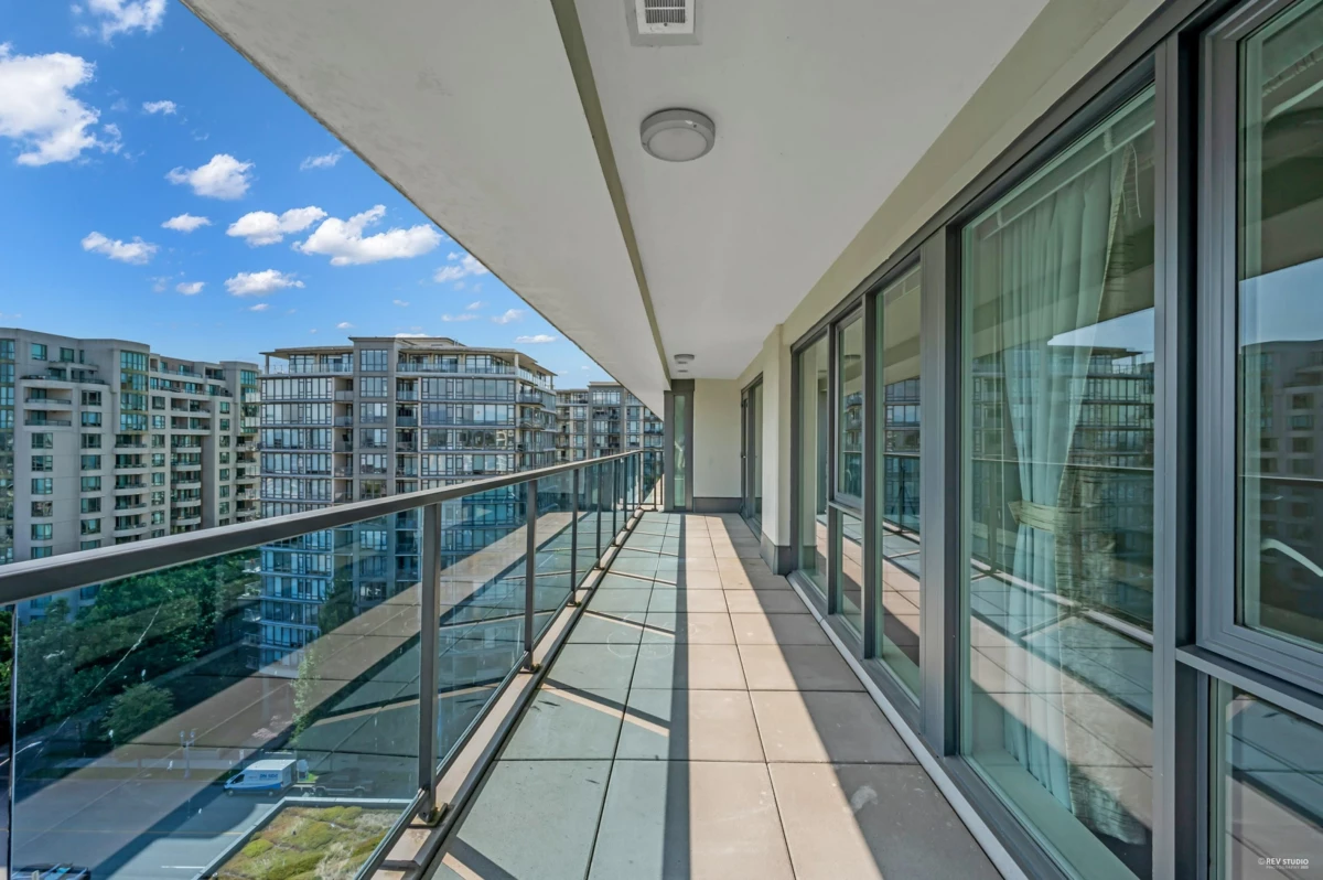 Outdoor Patio Photo of 1505 7117 Elmbridge Way, Richmond, BC