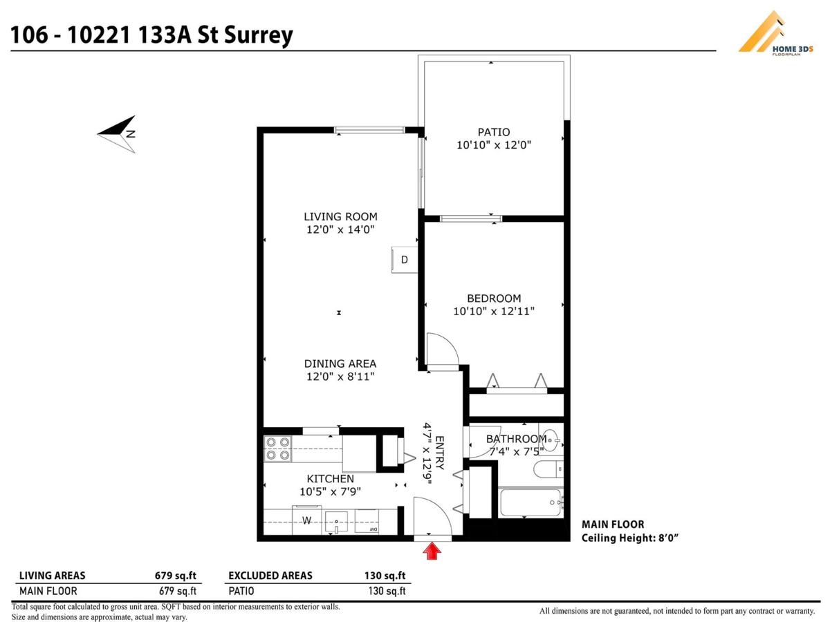 Laundry Room Photo of 106 10221 133a Street, Surrey, BC