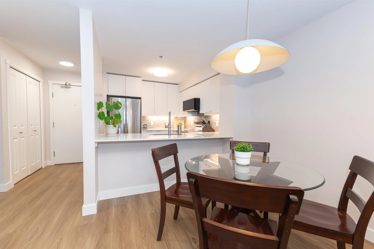 Breakfast Nook Photo of 210 808 Sangster Place, New Westminster, BC