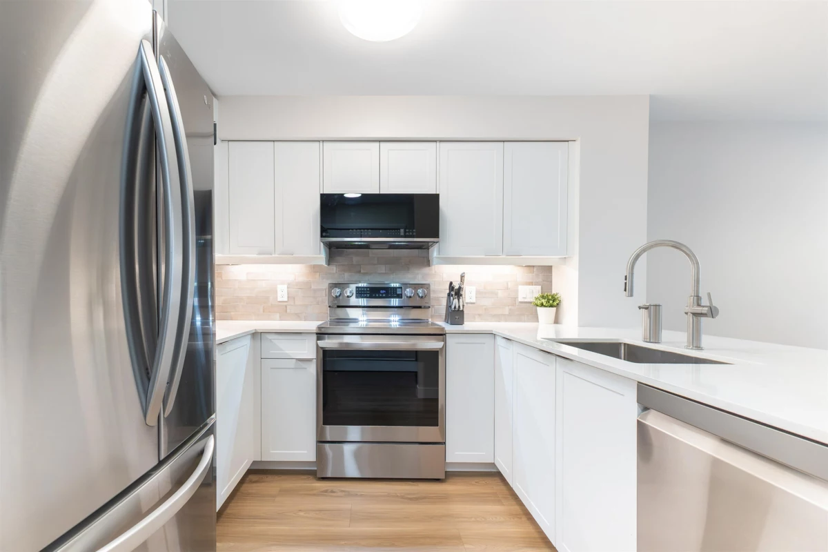 Living Room Photo of 210 808 Sangster Place, New Westminster, BC