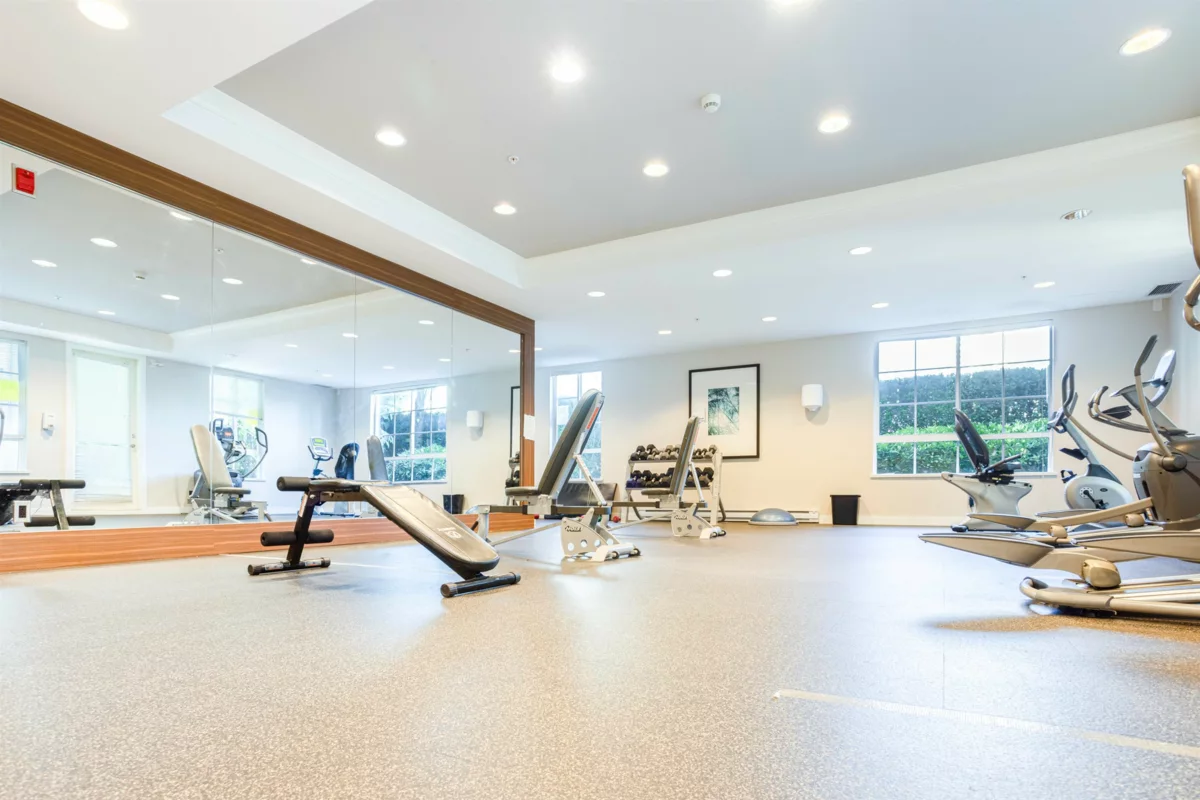 Backyard Photo of 207 553 Foster Avenue, Coquitlam, BC