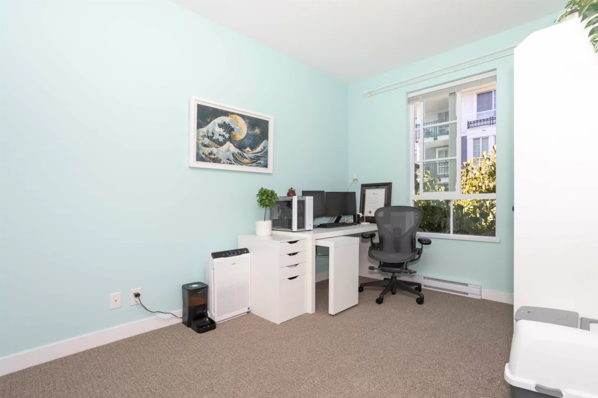 Laundry Room Photo of 207 553 Foster Avenue, Coquitlam, BC