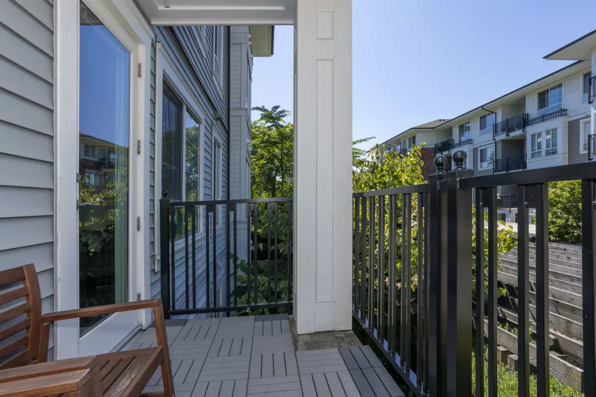 Outdoor Deck Photo of 207 553 Foster Avenue, Coquitlam, BC
