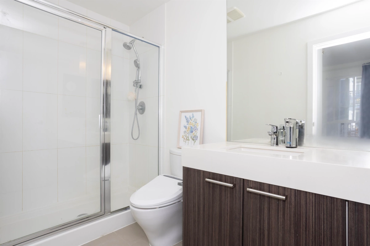 Outdoor Patio Photo of 207 553 Foster Avenue, Coquitlam, BC