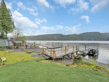 Outdoor Deck Photo of BLK A DL 13 Cascade Bay, Harrison Hot Springs, BC
