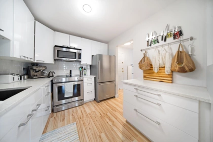 Kitchen Island Photo of 305 1175 Heffley Crescent, Coquitlam, BC