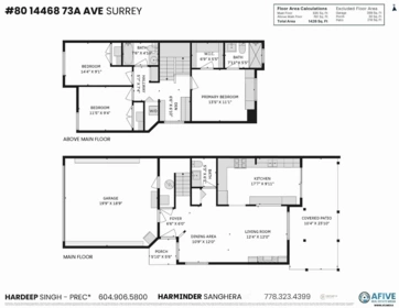 Staircase Photo of 80 14468 73a Avenue, Surrey, BC