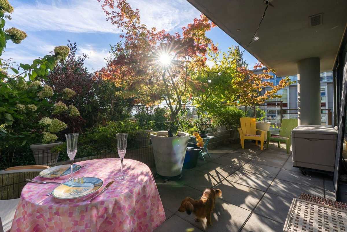 Exterior Rear Photo of 409 9009 Cornerstone Mews, Burnaby, BC