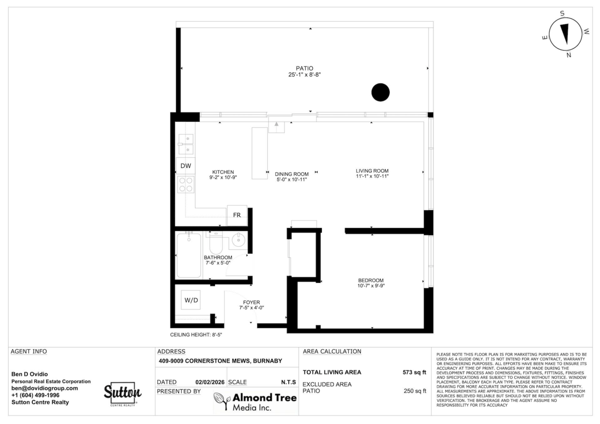 Office / Den Photo of 409 9009 Cornerstone Mews, Burnaby, BC