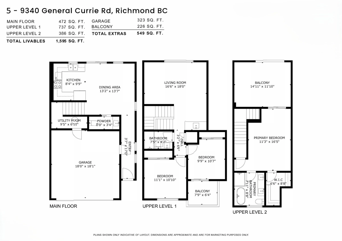 Entry Foyer Photo of 5 9340 General Currie Road, Richmond, BC