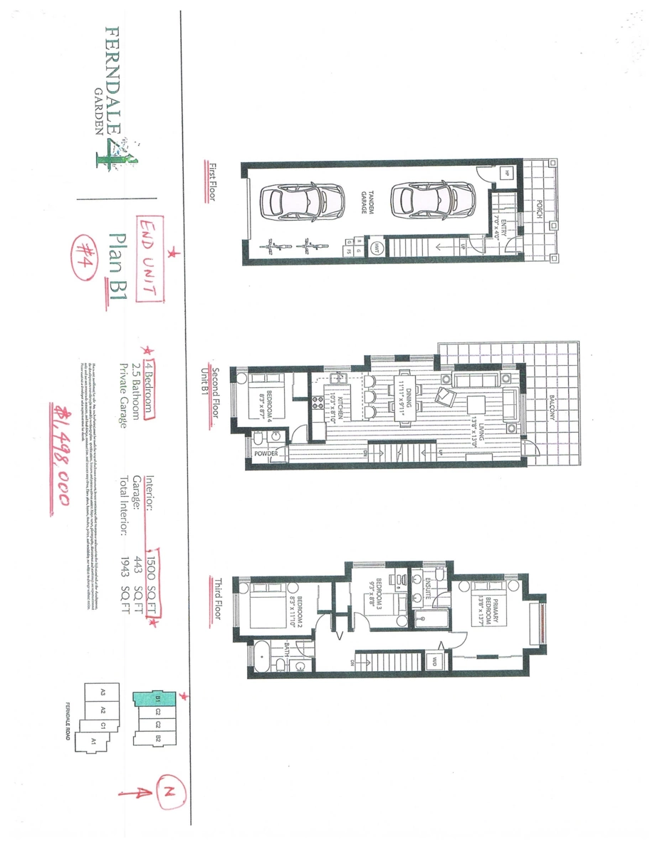 Dining Area Photo of 4 9331 Ferndale Road, Richmond, BC
