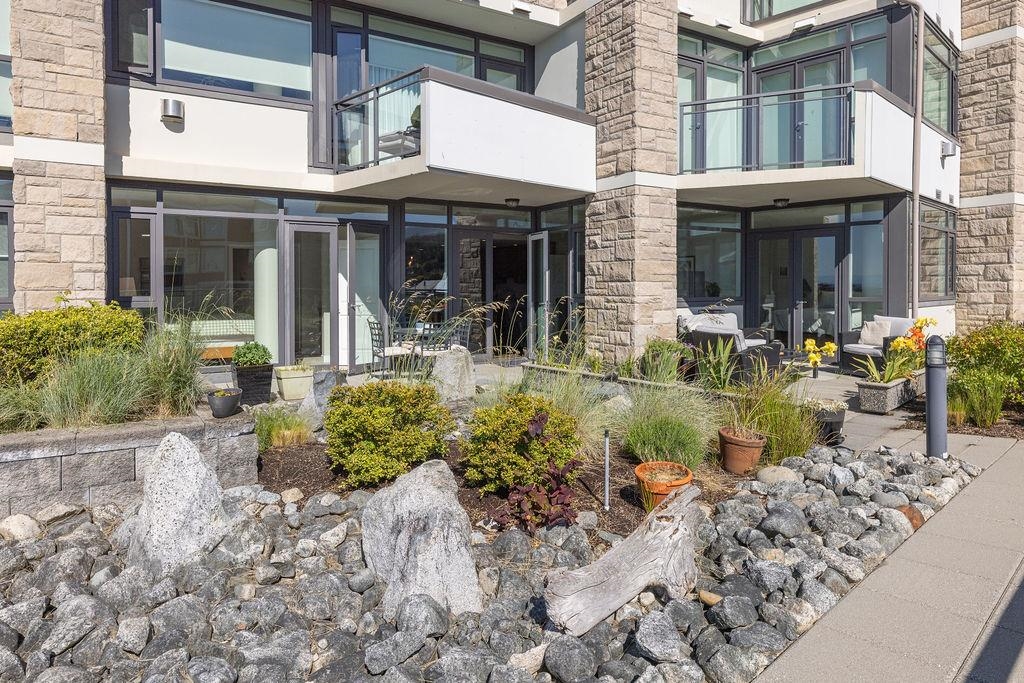 Exterior Rear Photo of 203 5665 Teredo Street, Sechelt, BC