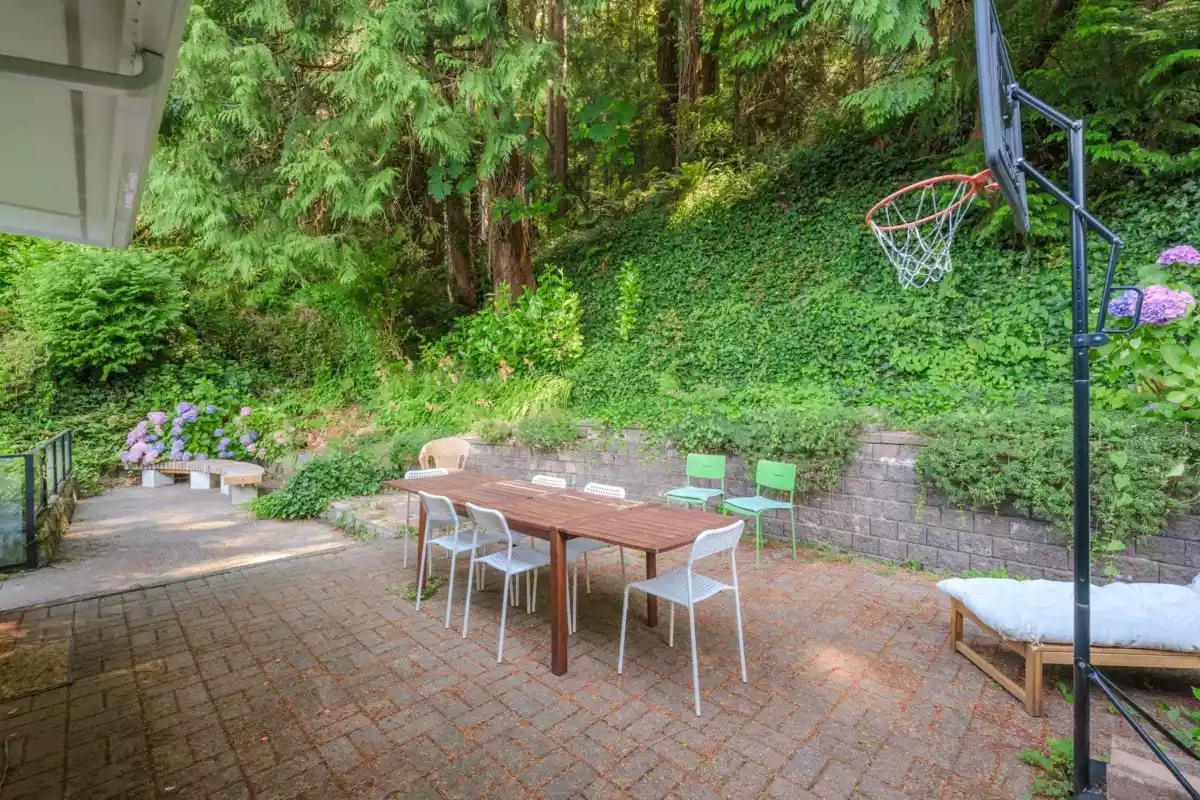 Aerial View of 5560 Greenleaf Road, West Vancouver, BC