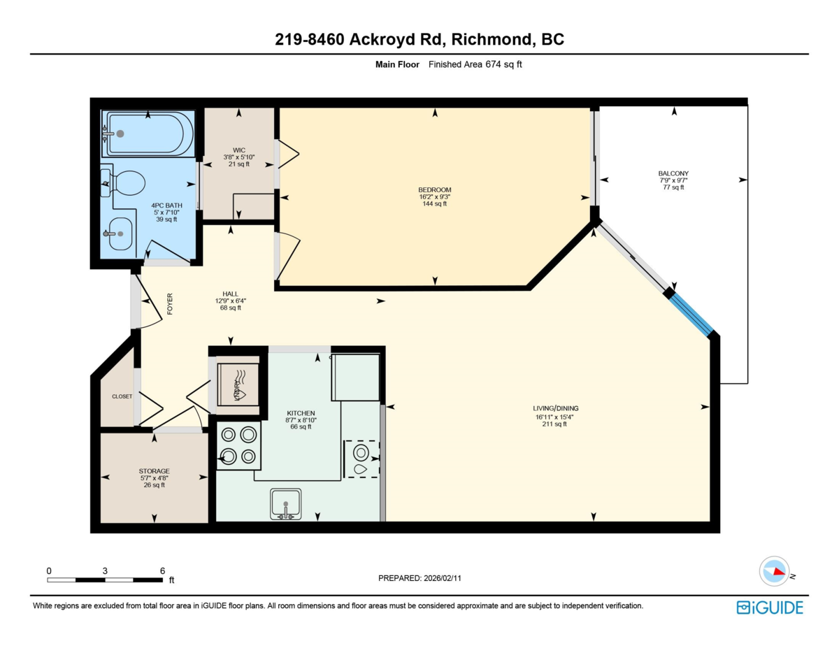 Basement Recreation Room Photo of 219 8460 Ackroyd Road, Richmond, BC