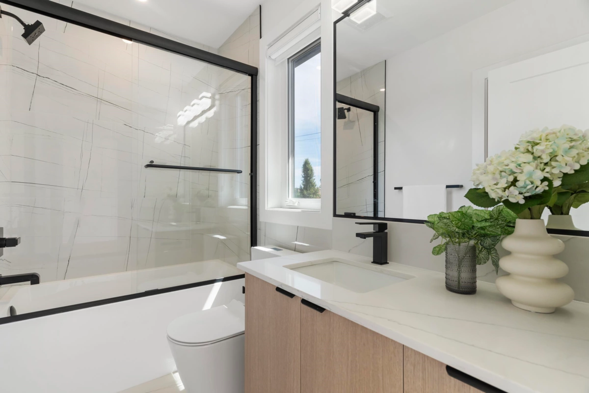 Aerial View of 7225 10th Avenue, Burnaby, BC