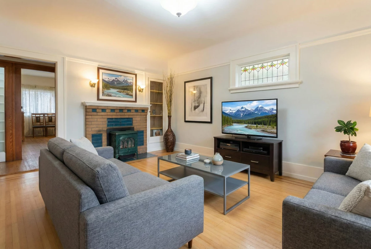 Living Room Photo of 2223 Graveley Street, Vancouver, BC