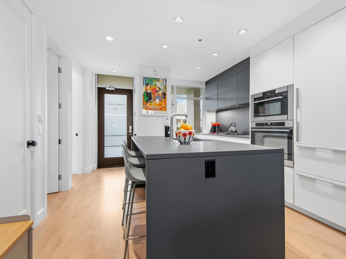 Exterior Rear Photo of 313 77 Walter Hardwick Avenue, Vancouver, BC