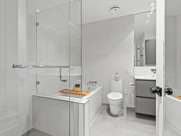 Powder Room Photo of 313 77 Walter Hardwick Avenue, Vancouver, BC