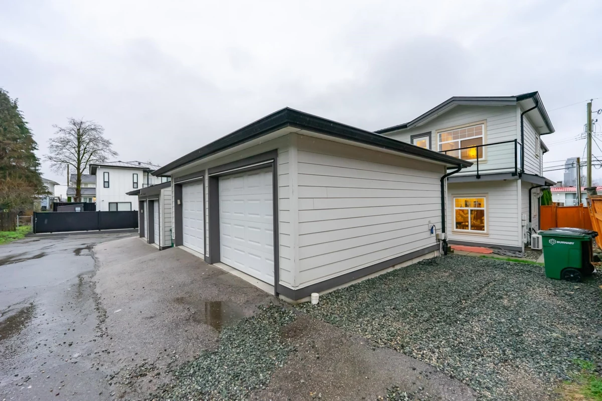 Aerial View of 5258 Norfolk Street, Burnaby, BC