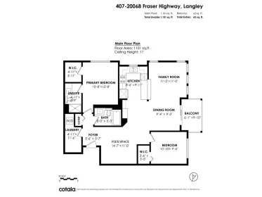 407 20068 Fraser Highway, Langley, BC, Langley — Apartment/Condo for sale