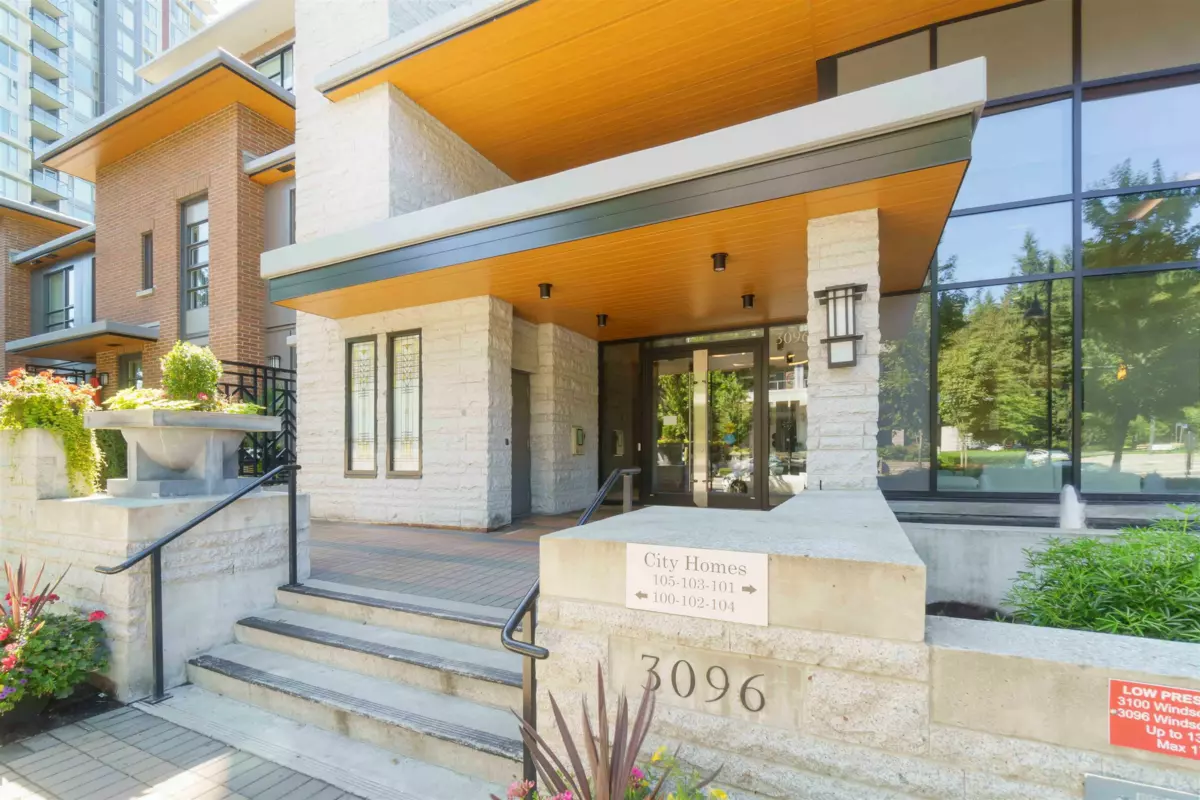 Exterior Rear Photo of 1502 3096 Windsor Gate, Coquitlam, BC