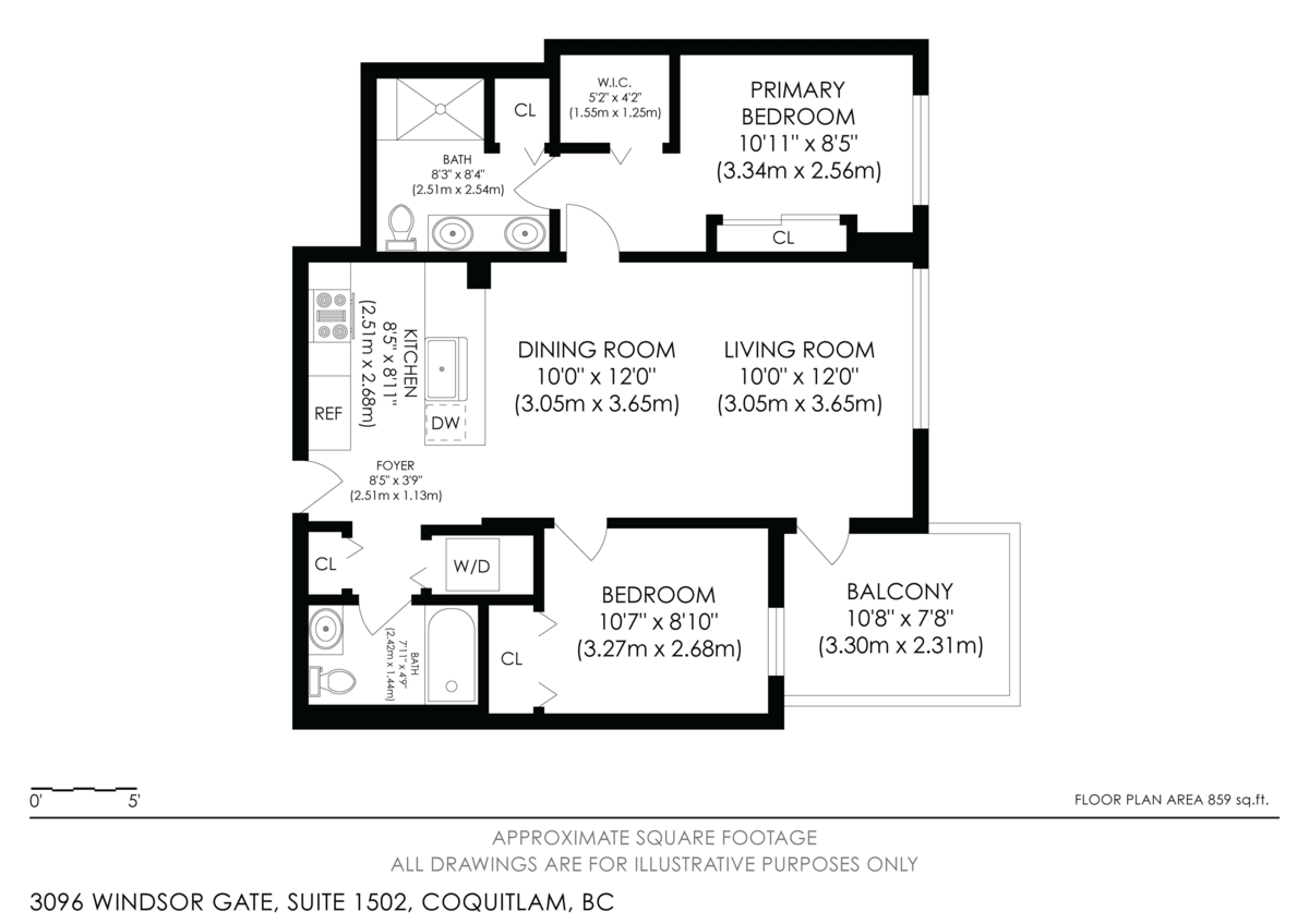 Hot Tub / Spa Photo of 1502 3096 Windsor Gate, Coquitlam, BC