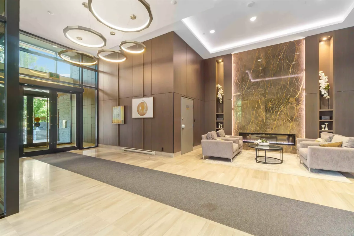 Living Room Photo of 1502 3096 Windsor Gate, Coquitlam, BC