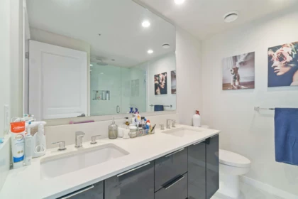 Basement Recreation Room Photo of 1502 3096 Windsor Gate, Coquitlam, BC