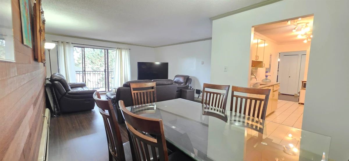 Family Room Photo of 202 7473 140 Street, Surrey, BC