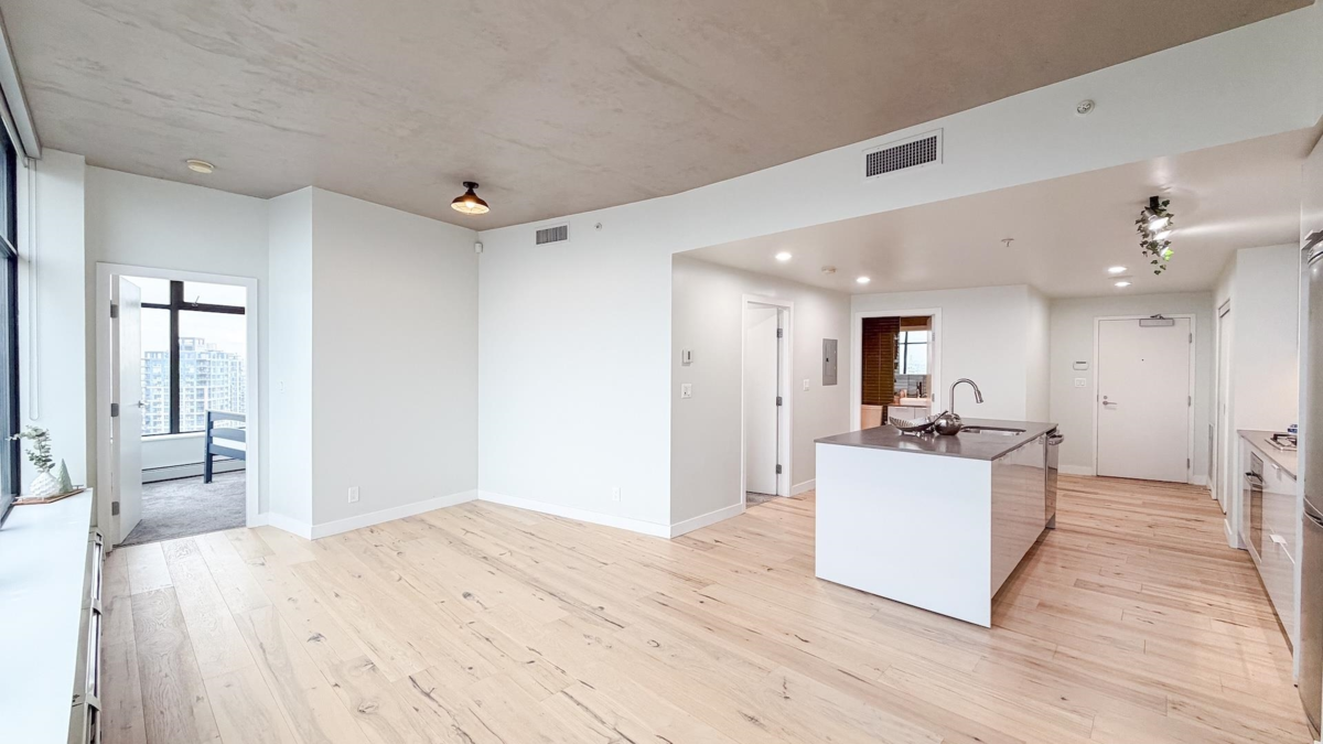 Kitchen Island Photo of PH4 108 Cordova Street, Vancouver, BC