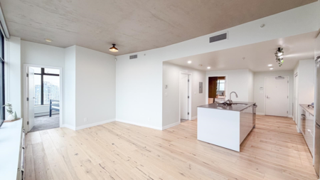 Kitchen Island Photo of PH4 108 Cordova Street, Vancouver, BC