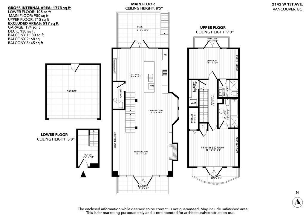 Fitness Center Photo Near 2142 W 1st Avenue, Vancouver, BC