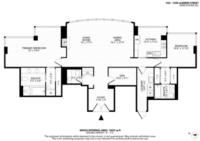 Community Amenities Photo (Clubhouse) of 10A 1500 Alberni Street, Vancouver, BC