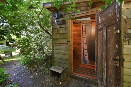 Backyard Photo of 586 Bals Lane, Gibsons, BC