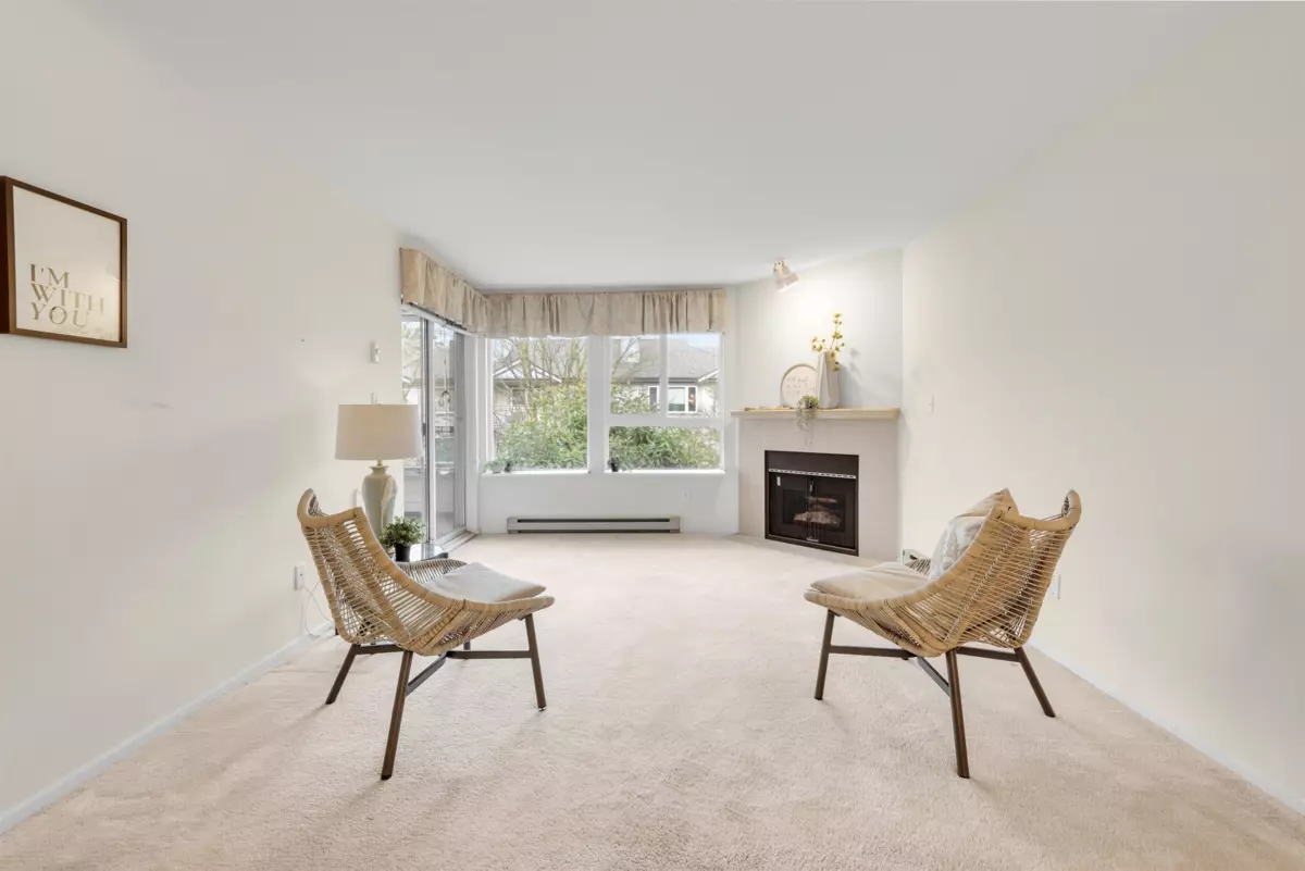 Living Room Photo of 209 7465 Sandborne Avenue, Burnaby, BC