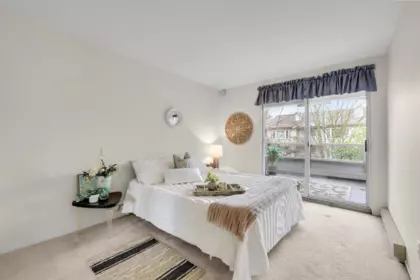 Bedroom 2 Photo of 209 7465 Sandborne Avenue, Burnaby, BC