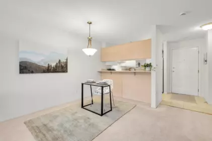 Kitchen Island Photo of 209 7465 Sandborne Avenue, Burnaby, BC