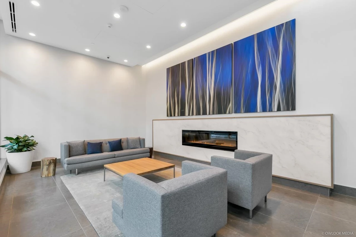 Living Room Photo of 2807 4670 Assembly Way, Burnaby, BC