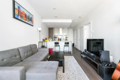 Basement Recreation Room Photo of 2807 4670 Assembly Way, Burnaby, BC