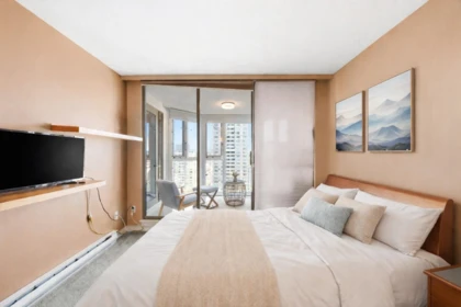Bedroom 4 Photo of 1209 888 Pacific Street, Vancouver, BC
