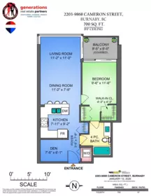 2203 9868 Cameron Street, Burnaby, BC, Burnaby — Apartment/Condo for sale