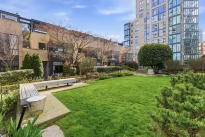 Aerial View of 501 1155 Homer Street, Vancouver, BC