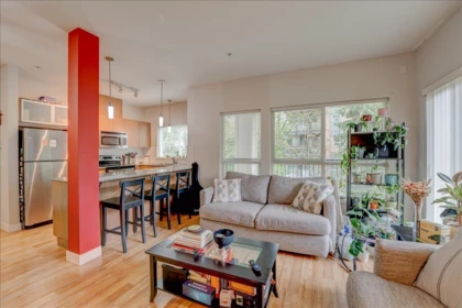 Kitchen Island Photo of 215 9655 King George Boulevard, Surrey, BC