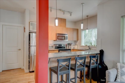 Kitchen Photo of 215 9655 King George Boulevard, Surrey, BC