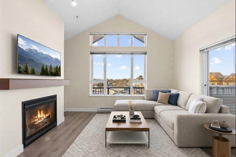Living Room Photo of 417 7089 Mont Royal Square, Vancouver, BC